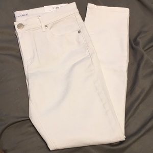 Loft White Jeans Size 8 Petite / 29 Petite